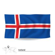 Flag of Iceland N6