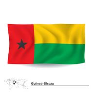 Flag of Guinea-Bissau N5