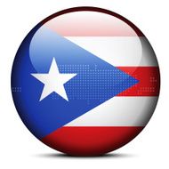 flag button of Freely Associated State Puerto Rico