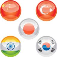 Flag Buttons N8