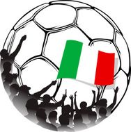 Soccer Fans Italy