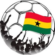 Soccer Fans Ghana