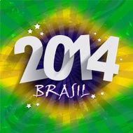 Brazil summer 2014 color background N2