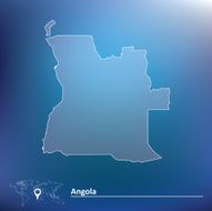 Map of Angola