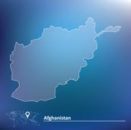 map of Afghanistan N2
