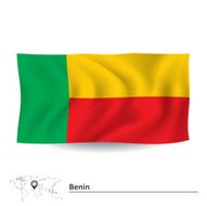 Flag of Benin N8