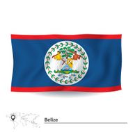 Flag of Belize N8