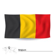 Flag of Belgium N9