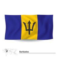 Flag of Barbados N9