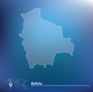 map of Bolivia N3