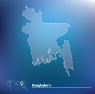 Map of Bangladesh