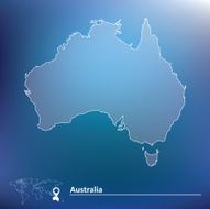 map of Australia N2