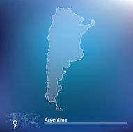 map of Argentina N4