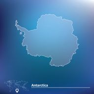 Map of Antarctica