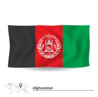 Flag of Afghanistan N6