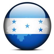 Map on flag button of Honduras