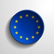 EU 3d Round Button