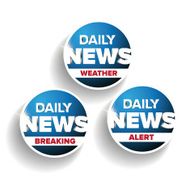 Daily news set - Weather Breaking Alert