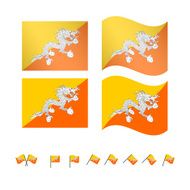 Bhutan Flags