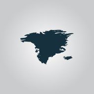 Vector map - Alaska N2