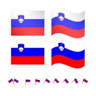 Slovenia Flags