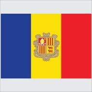 National Flag of Andorra N2