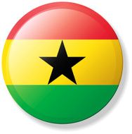 Ghana Lapel Flag REQUEST