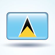 Flag of Saint Lucia vector illustration N4