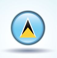 Flag of Saint Lucia vector illustration N6