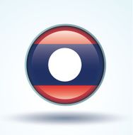 Flag of Laos vector illustration N6