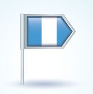 Flag of Guatemala vector illustration N3