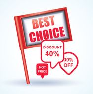 Sale Tags Vector Illustration N3