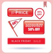 Sale Tags Vector Illustration N5