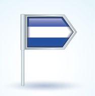 Flag of El Salvador vector illustration N2