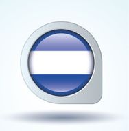 Flag of El Salvador vector illustration N6