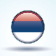 Flag of Serbia vector illustration N3
