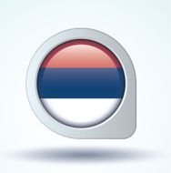 Flag of Serbia vector illustration N7