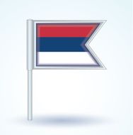 Flag of Serbia vector illustration N9