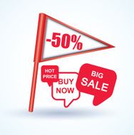 Sale Tags Vector Illustration N7
