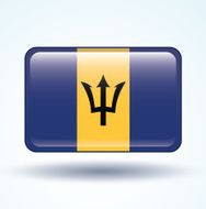 Flag of Barbados vector illustration N4