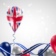 UK flag on balloon