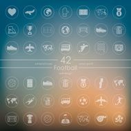 Set of football icons N2
