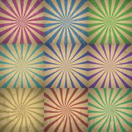 Abstract Retro Background Vector