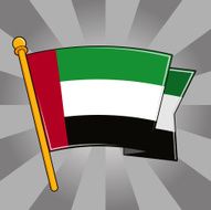 Flag of the United Arab Emirates N6