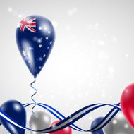 Australian flag on balloon N2
