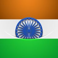 Vector modern Indian republic day background N2