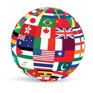 3D-FLAGS-GLOBE