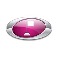 Flag Sign Pink Vector Icon Button N2