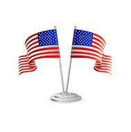 American vector table flag