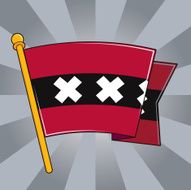 Flag of Amsterdam